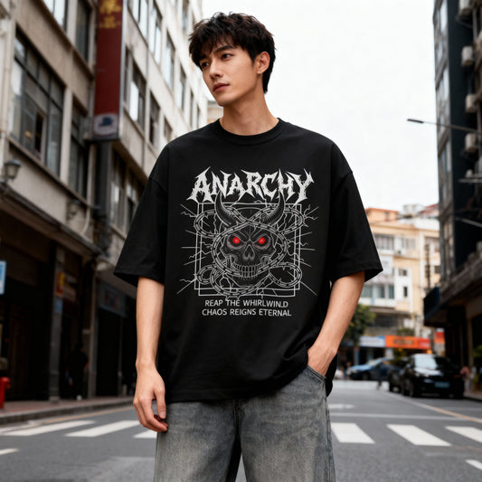 Anarchy Unisex Premium Oversized Tee