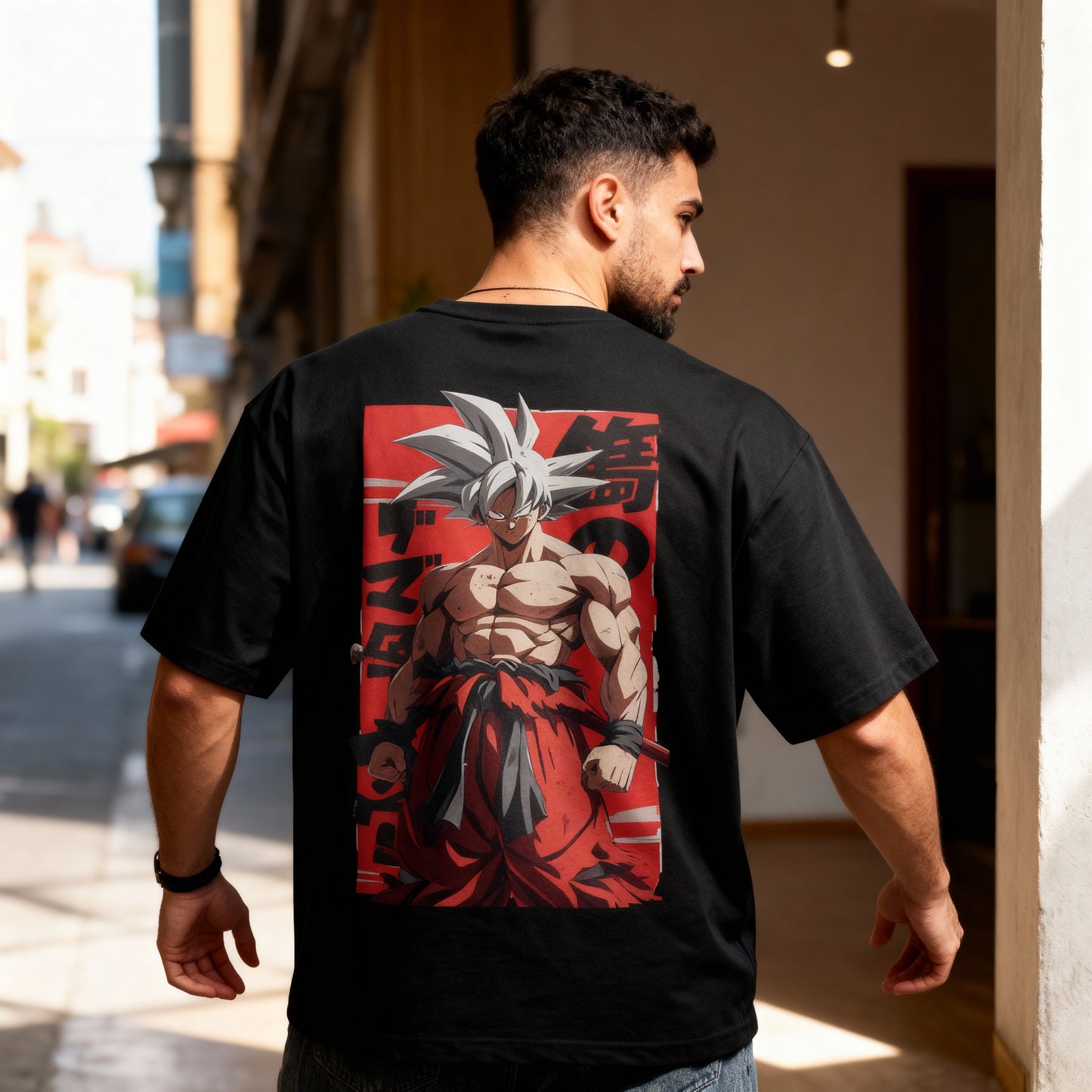 Goku Unisex Premium Oversized Tee