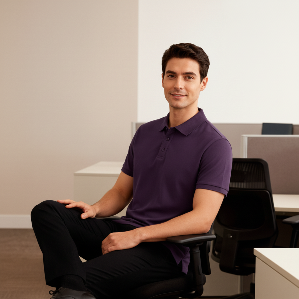 PE Men's Premium Polo