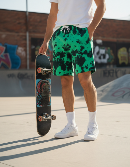 GB Unisex Tie Dye Premium Shorts