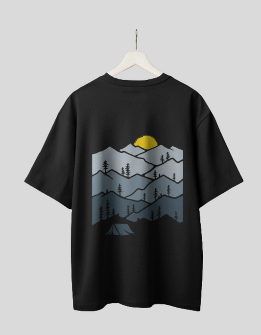 Mountains Unisex Premium Oversized Tee