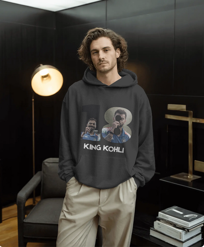 Virat Kohli 18 Unisex Hoodie