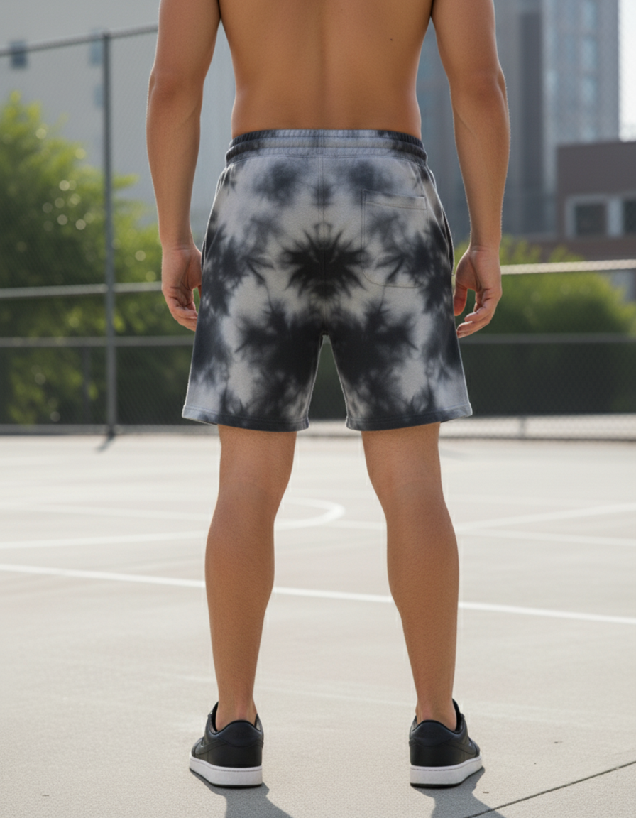 WB Unisex Tie Dye Premium Shorts